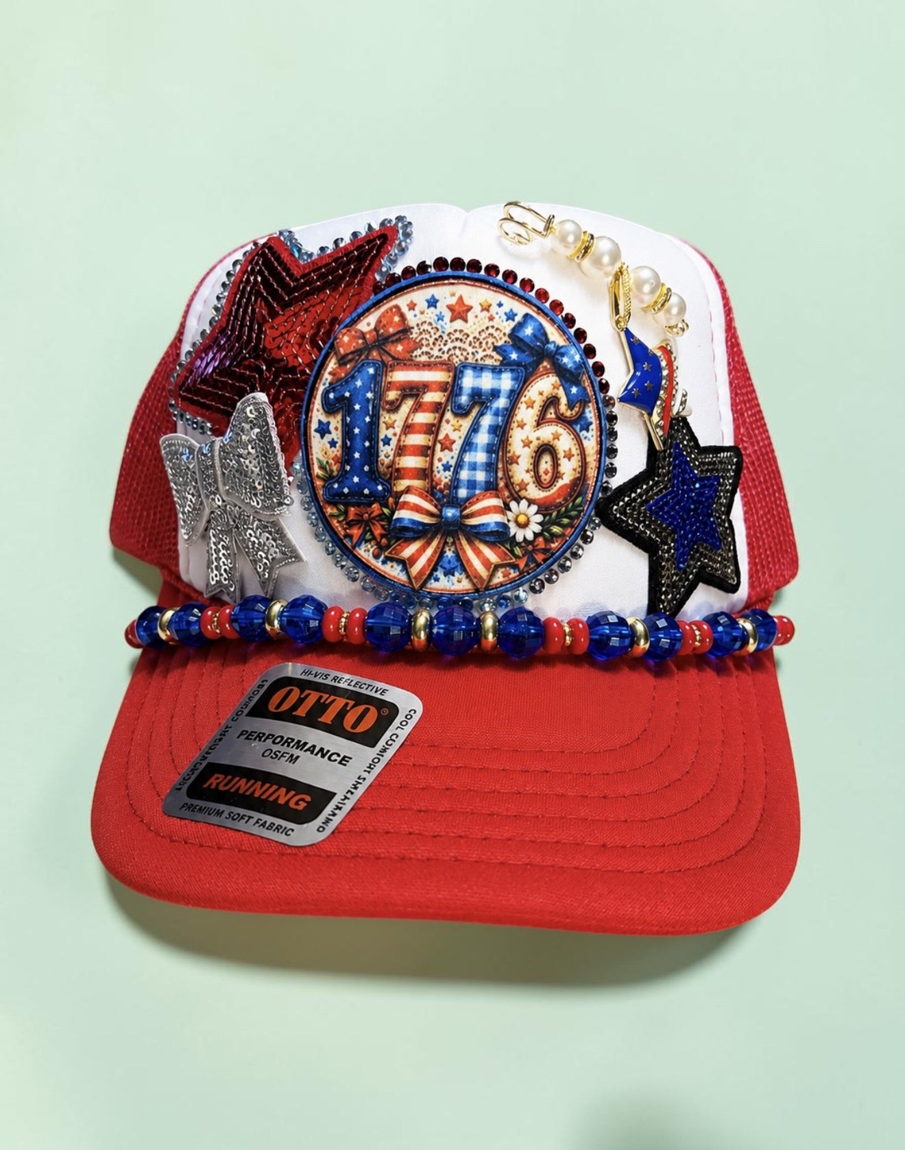 1776 Yaya Extra Patriotic Trucker Hat
